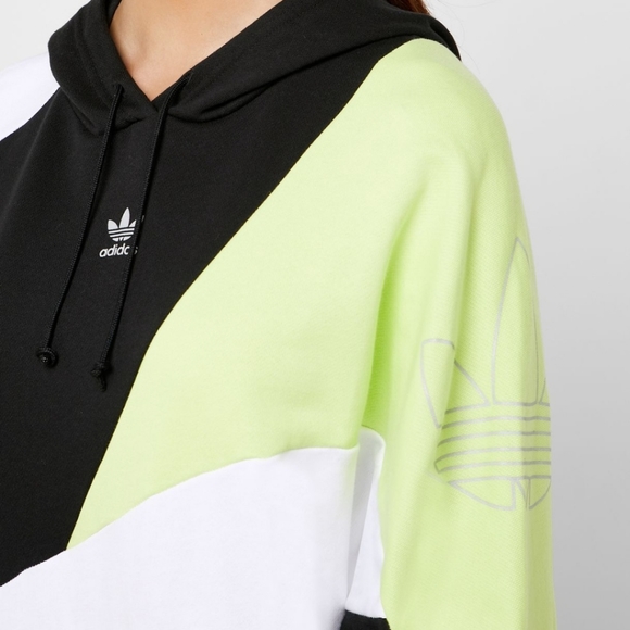 Adidas Reflective Trefoil Hoodie Medium - Picture 2 of 11